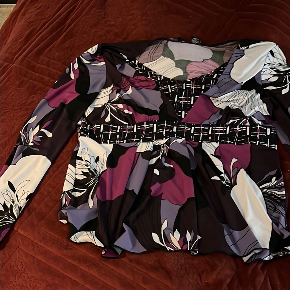 Floral Print Top - XL